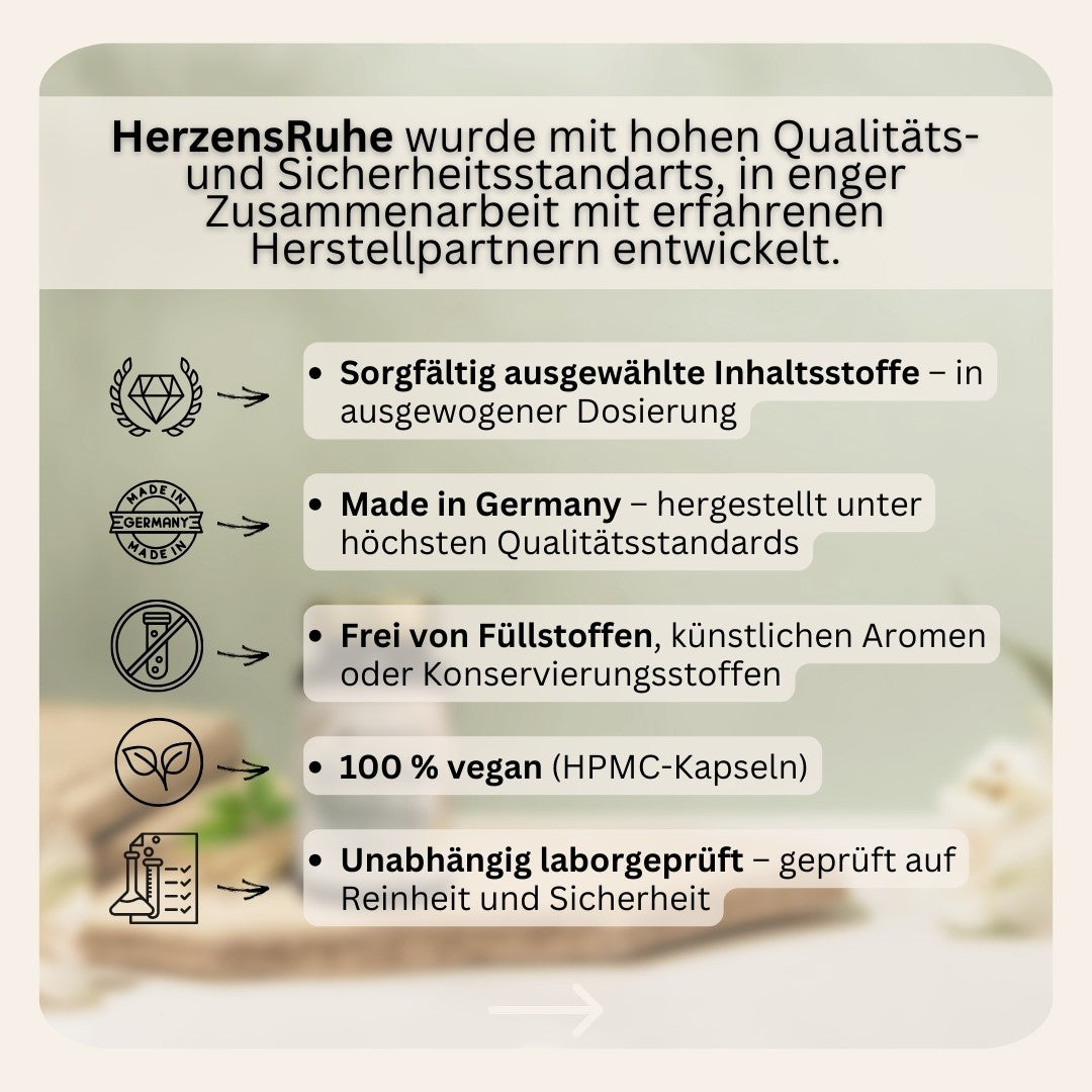 HerzensRuhe Nahrungsergänzungsmittel