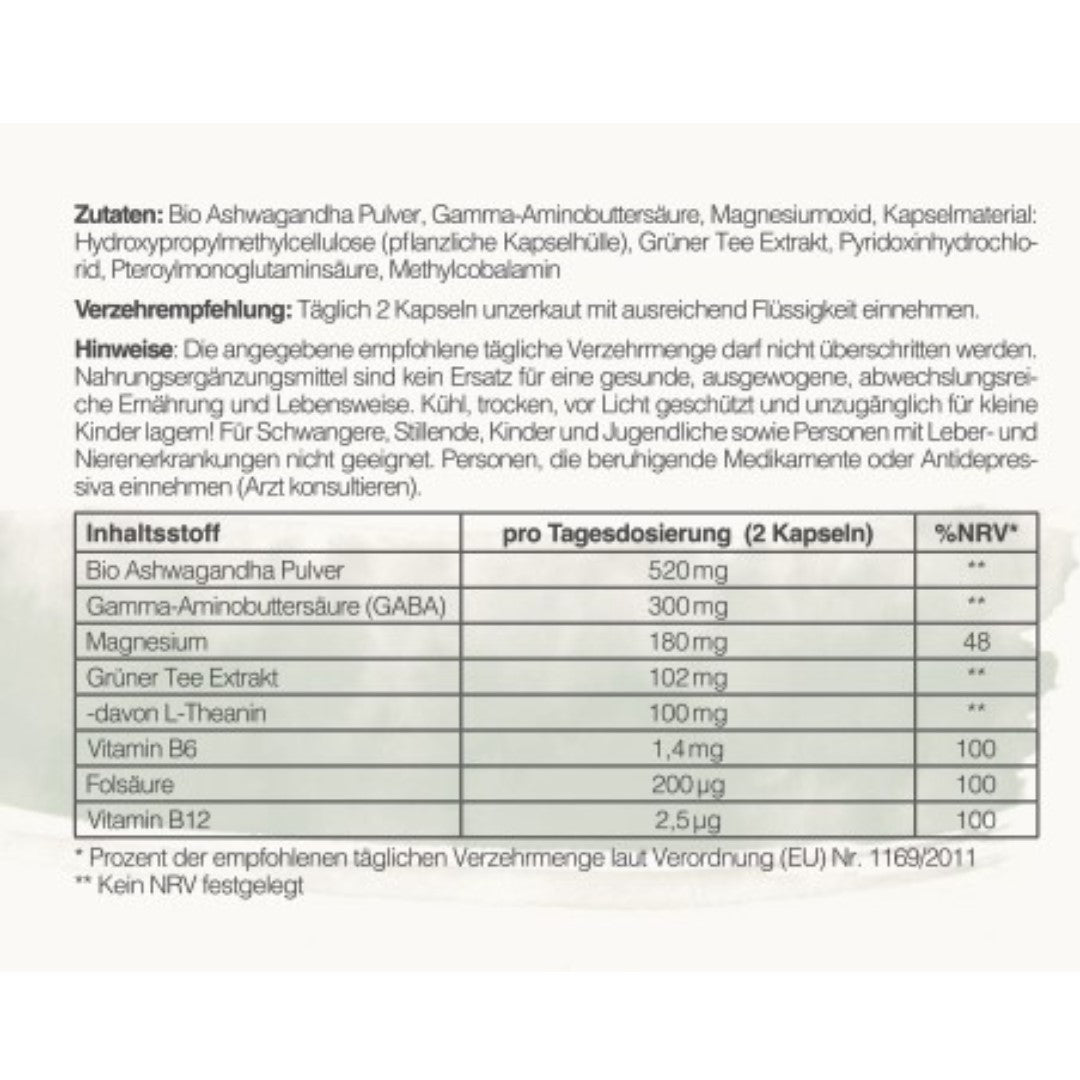 HerzensRuhe Nahrungsergänzungsmittel