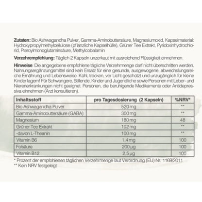 HerzensRuhe Nahrungsergänzungsmittel